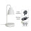 (220v, White) Λάμπα κηρού αρωματοθεραπείας με δυνατότητα ρύθμισης φ 2