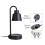 (220v, black) Λάμπα κηρού αρωματοθεραπείας με δυνατότητα ρύθμισης φ 2