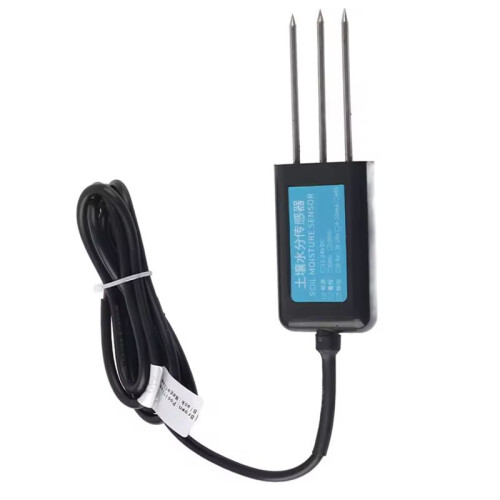 Single Soil Humidity Sensor Soil Moisture Transmitter RS485 Output Soil Tester 12-24V  Measurement Range 0-