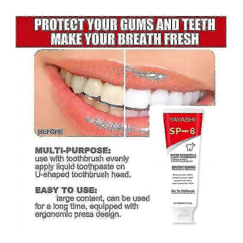 (2PCS) 1-3pcs SP-6 Probiotic Whitening Toothpaste 2