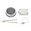 Replacement Electronic Safe Lock with Solenoid Lock & 2 Override Keys,Chrome Keypad Security Fireproof Safe Box and More 1