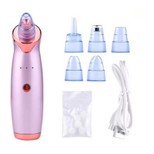 (Purple) Electric Facial Blackhead Remover Vacuum Upgraded Pore Cleaner Acne Cleanser Black Spots Removal Face Nose Deep Cleaning tools