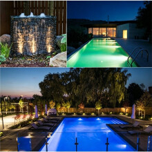 3W LED Pool Light Underwater Lamp IP68 Waterproof Light for Swimming Pool DC12V Safety Pond Fountain Spotlight