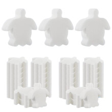 40 Pcs Sea Turtle Style Hot Tub Sponge for Oil Absorption and Pool Cleaning