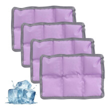 4PCS Ice Packs for Lunch Boxes Coolers Reusable Slim Lunch Box Freezer Packs for Outdoor Hiking Camping Fishing Sports