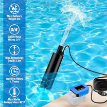 Bomba de Transferência de Água para Bateria para Kobalt 24V, Bomba Sem Fio para Jardim, Camping, Piscina Infantil, Aquário e Trailer.