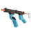 Controller di Gioco Convertibile 2 In 1 A Forma di Pistola con Calcio per Console di Gioco Portatile 3