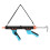2-in-1 Split Game Gun Controller Convertible Blaster with Shoulder Stock for Handheld Gaming Console 6