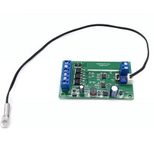 12V 24V 48V 10A PWM Monitor Temperatury Wentylatora Temp 2-4-Żyłowy Regulator Prędkości Wentylatora Obudowy Szafy Przełącznik Kontrolera