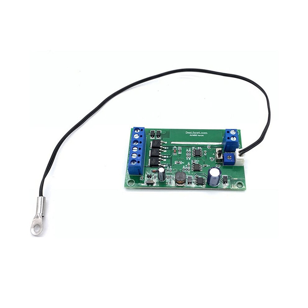 12V 24V 48V 10A Pwm Fan Temperature Control Monitor Temp 2-4Wire Chassis Cabinet Fan Speed Governor Controller 4711172645659