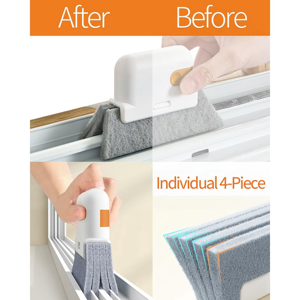 Window Sill Cleaner Tool Hard Bristle Crevice Cleaning Brush,Window,Home ,Bathroom Cleaner Tools For Kitchen 6031771462098