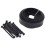 L-Shaped Stone and Grass Isolation Border, Thicken Tree Ring Retainer, Plastic Lawn Root Barrier Strip A 1