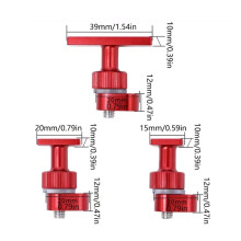 Ensemble de 3 Outils de Réparation de Bosses de Voiture en Alliage D'Aluminium, Réglables et Épais, avec Joint D'Extraction, pour une Réparation