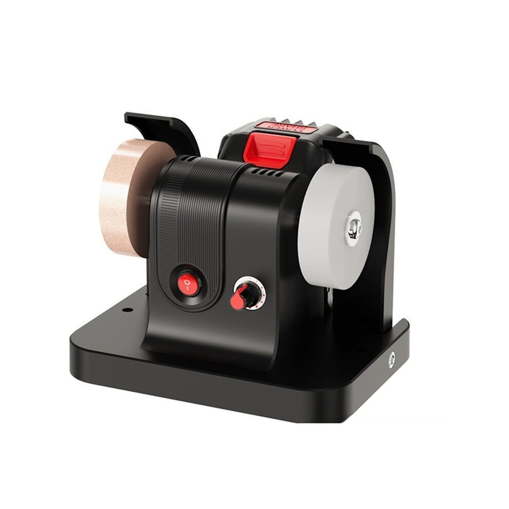 Double Grinding Wheel Sharpener Grinding Wheel Machine Household Grinding, Rust Removal & Polishing Tool Sharpener 4713945938548