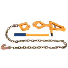 Chain Strainer Fence Repair Compact Tool,Barbed Wire Tightener 47.25 Inch Chain Capacity 2200Lbs Barbed Wire Stretcher