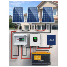 1 in 1 Out 600V Solar Photovoltaic PV Combiner Box with Protection 32A Fuse MCB SPD Waterproof IP65