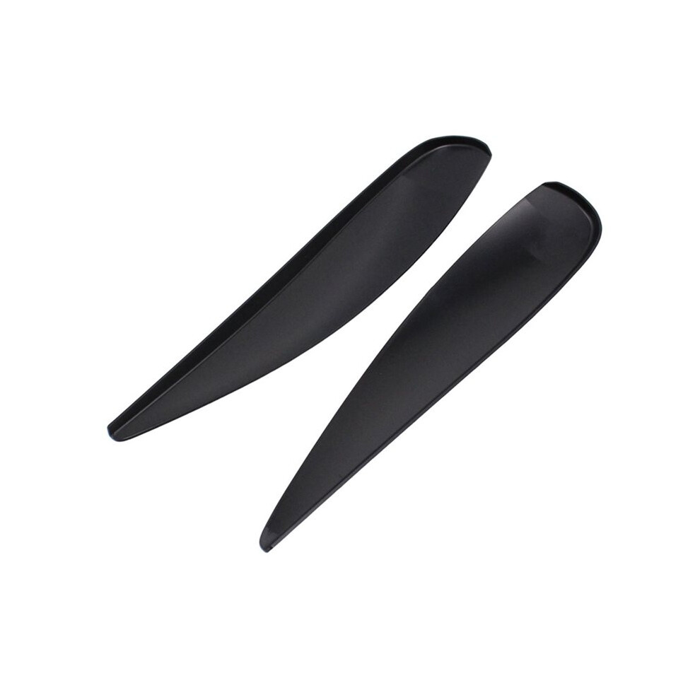 1Pair Front Headlight Eyebrow Spoiler Trim Strips For Corsa D 06-14 Headlamp Upper Eyelids Eyebrow Cover 6032530973978
