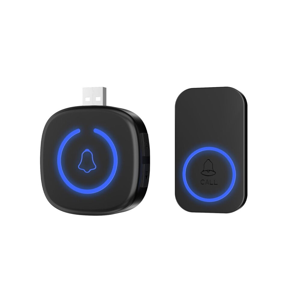 Usb Home Wireless 433Mhz Doorbell Waterproof Welcome Chime Home Door Bell Intelligent 60 Song Melodies Alarm 4712627197501