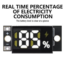 Battery Level Indicator Module 1S 2S 3S 4S Series Battery Meter Lithium Battery Percentage Display Module 1S