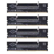4pcs DDR5 SODIMM to DIMM Adapter DDR-5 Memory Converter DDR5 PCB DDR 5 Memory Tester for PC Desktop Motherboard