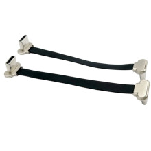 Cable USB C FPC Plano Suave de 150 mm Tipo C Macho A Macho, Cable de Carga Rápida, Cable de Extensión de Carga para Teléfono