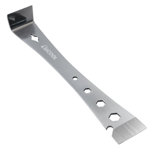 RUITOOL Pry Bar Scraper Multi-Purpose Flat Bar Pry Tool for Molding Scrape Baseboard Trim Puller Beekeepers Hive Tool