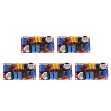 5pcs 5A - Adjustable Buck Converter XL4015 4-38V to 1.25-36V Step Down Power Voltage Regulator Power Module