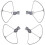 For  Lito 1 X1 Protective Ring,Drone Collision Protection Cover Guard,Propeller Protective Case Accessories Gray 1