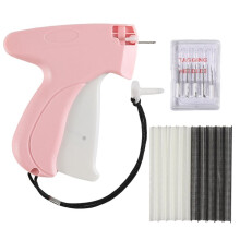 Pistola per Cucire Portatile per Vestiti, Pistola per Etichette di Cucitura Rapida, Riparatore di Abbigliamento, Macchina da Cucire per Sartoria