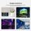 P4 LED Matrix Panel RGB Full-Color LED Display Module 80x40 Pixels 1/20 Scan HUB75 Interfaces for DIY Screen Billboards 7