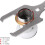 Chave de Filtro para Tanque de Água (1 Unidade) para Encanamento, Adequada para Encaixes de 1-3/4, 3/8 e 1/2 Polegadas com Chave Rotativa 2