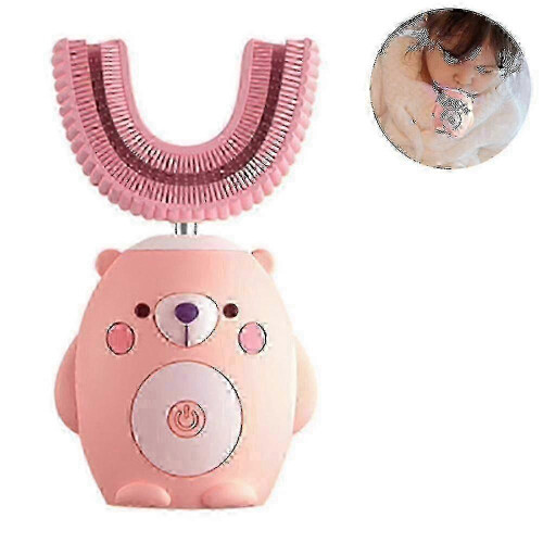 (2-6 Years Old, K8 Pink) Νέα ηλεκτρική οδοντόβουρτσα για παιδιά, ασύρματη επαναφ 1