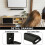 Soundbar Wall Mount Bracket for     , Metal Shelf with Hook & Loop Straps, 30lb Capacity 7