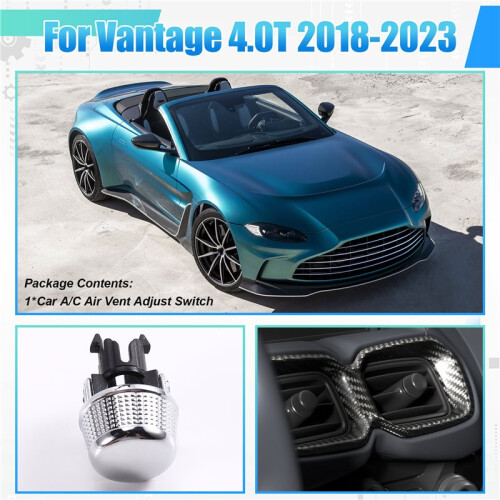HY53-123-AA Bouton de Commande de Climatisation pour Aston  Vantage 4.0T 2018-2023 Argent 1
