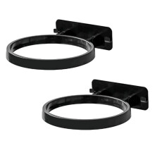 2 Pcs Basketball Holder Wall Mount, Foldable Display Stand , Universal Storage Display for Basketball Football