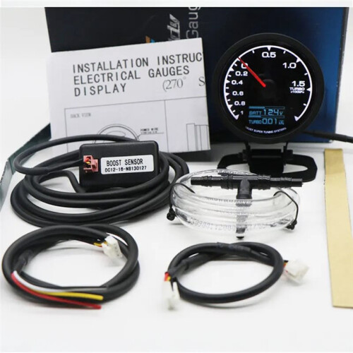 62 mm LCD Digitale Display Autometer Turbine 2