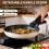 2PCS Detachable Handle, Universal Detachable Cookware Handle Replacement, Black Version,with Anti Slip Effect 5