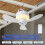 Silent Operation Ceiling Fan Light USB Rechargeable EnergySaving Hanging Fan Light with Remote Control Ceiling Lamp A 3
