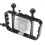 Underwater Action Camera Diving Rig Dual Handheld Diving Bracket Flashlight Stand Selfie Stick Stabilizer for  13 3