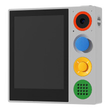 AI Learning Camera Intelligent Dialogue Toy Early Education Learning Machine for Kid,Voice Recognition,Language Learning