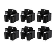 6Pcs Wall Mount Hockey Stick Holder , Ice Hockey Stick Organizer Rack Sports Gear Hooks for Sticks Storage and Display