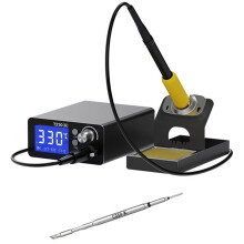 T210 Soldering Station LED Digital Display Fast Heating 3 Memory Temperatures Auto Sleep Welding Station EU Plug