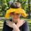 Fun Solid Color Hand Shaped Sun Hat 3d Printed with Adjustable Uv Protection Party Hat Suitable for Outdoor Parties 6