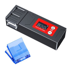 U10 Fiber Thermal Stripper Pliers LED Display+Fiber Wiping Clip Heated Optical Wire Stripping Slitter Cable Fusions Tool