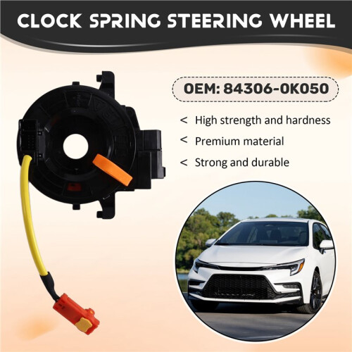 Clock Spring Steering Wheel 84306-0K050 Suitable for  , Camry,  Altis, Yaris 1