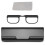 Magnetic Eyeglass Frame Replacement Kit for RayNeo Air2 with Storage Box and Cloth 1