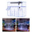 Wall Mounted Aquarium Filter Box with Clear Dry and Wet Separation 1101 2