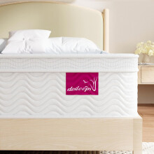 10.6" Extra Thick Memory Foam & Pocket Sprung | 9-Zone Orthopedic Support,Medium Firm,Motion Isolation,Edge Support 150x200x27cm