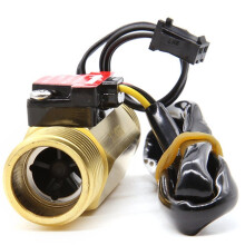 For Ultisolar Low Consume Hall Water Flow Sensor USC-HS21TI BSP G1/2" Turbine Meter 1-25L/Min