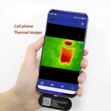 Termocamera per Dispositivi Mobili per Android HT-102 32x32 con Connessione USB Type-C, Termocamera A Infrarossi, Temperatura di Esercizio: -20-300.